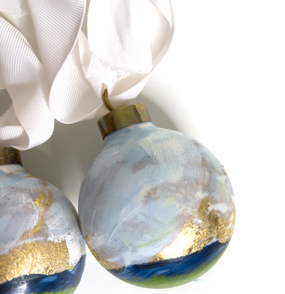 Gold Leaf Ornaments