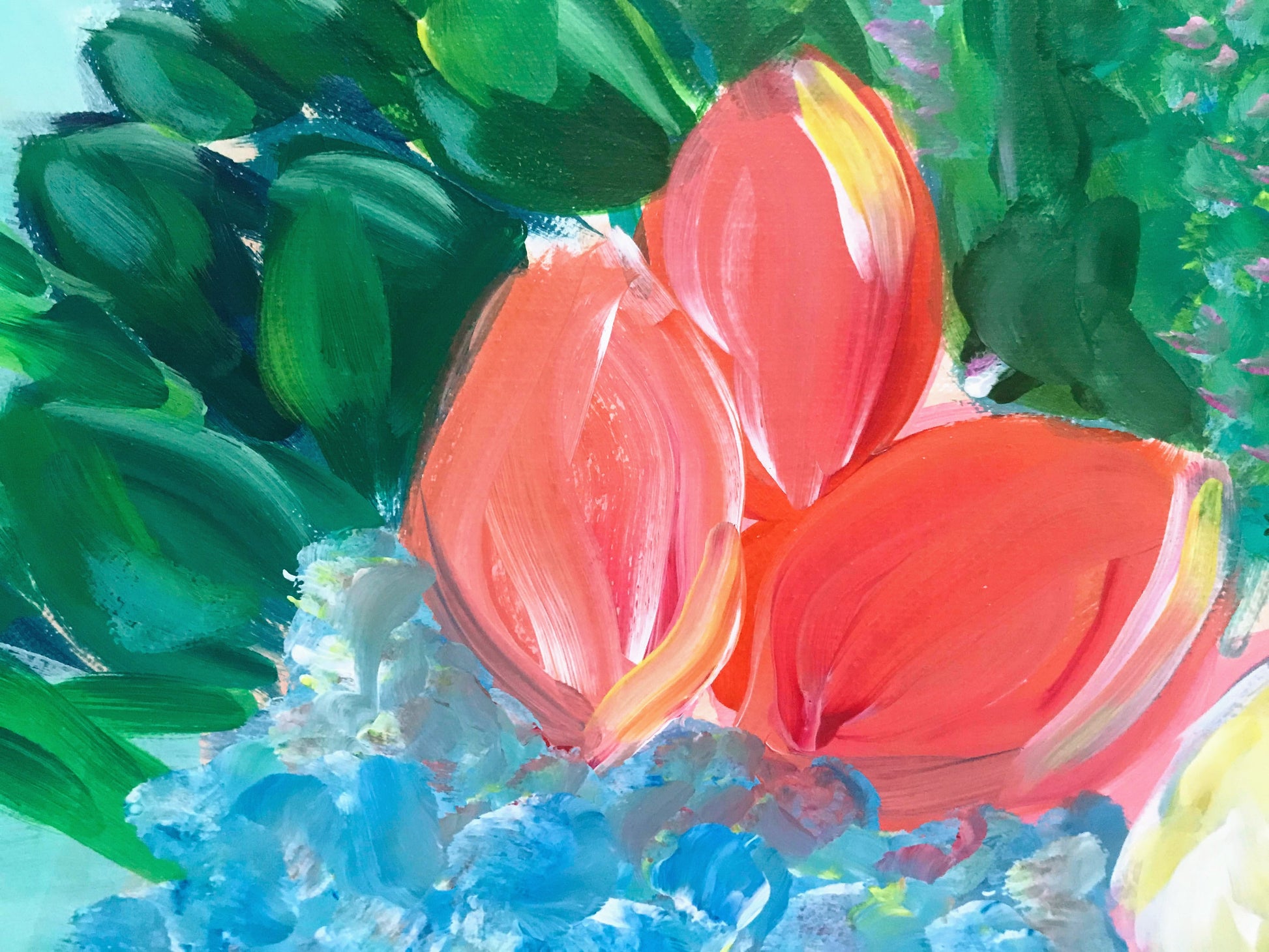 flamingo painting
chinoiserie painting
impressionism painting
pink flowers painting
floral paintings
still life painting
modern floral paintings
modern colorful paintings