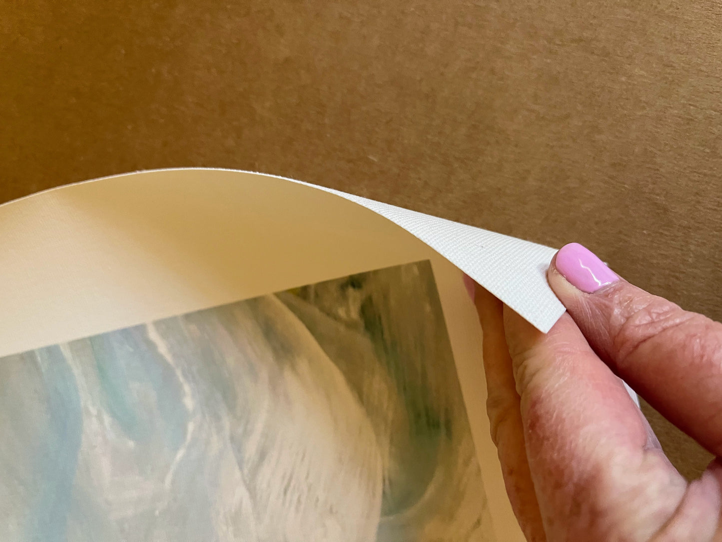 print for gold leaf landscape pinting