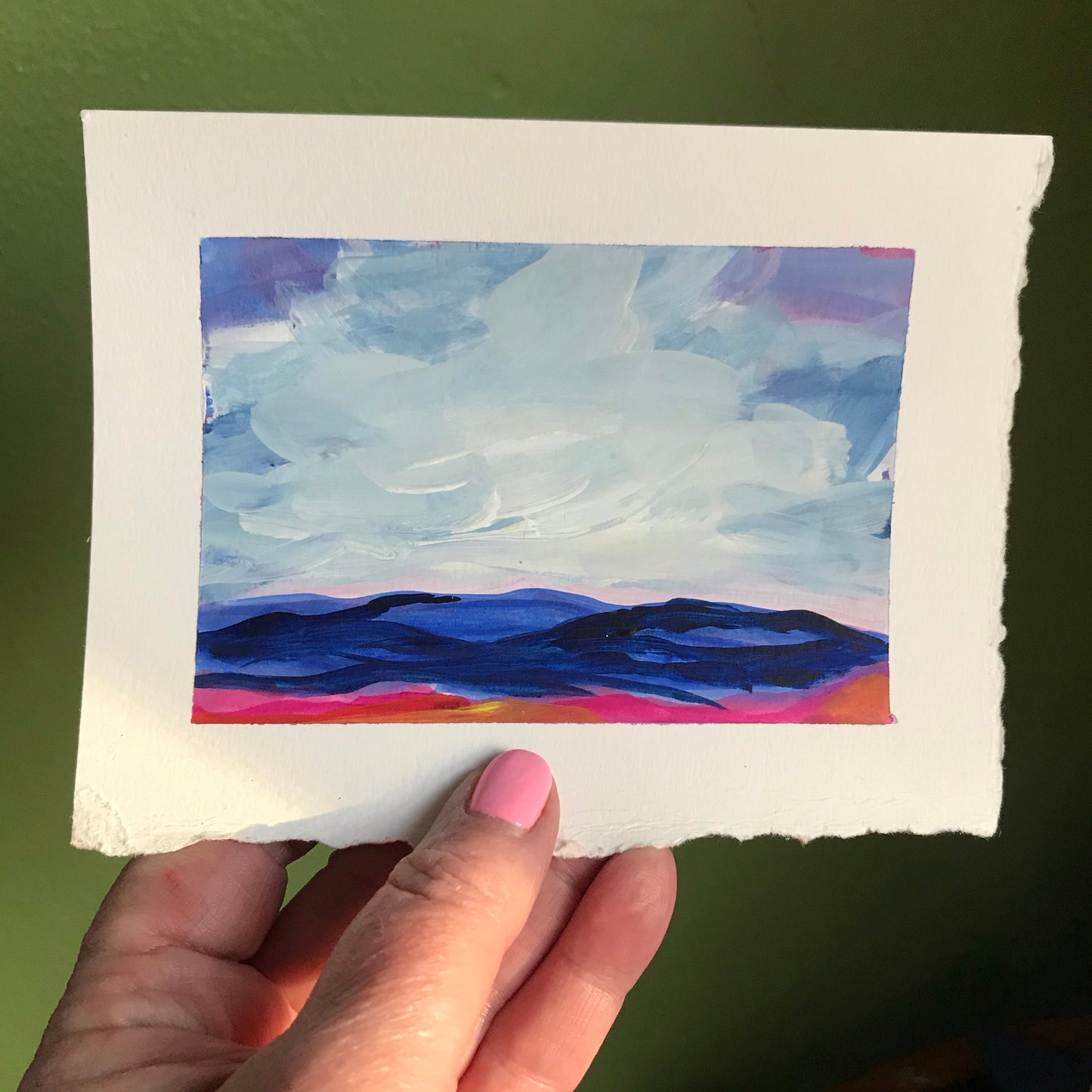 6x4.5-sally-j-goodrich-Connoisseurs-blue-ridge-mountains-painting