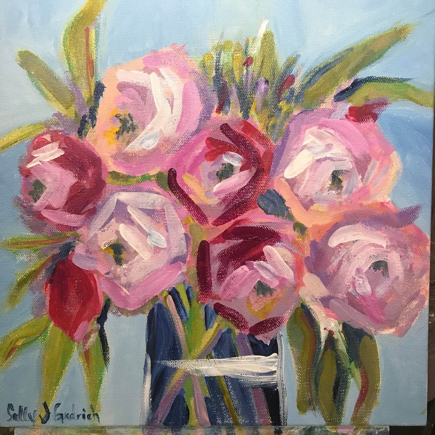 flamingo painting
chinoiserie painting
impressionism painting
pink flowers painting
floral paintings
still life painting
modern floral paintings
modern colorful paintings