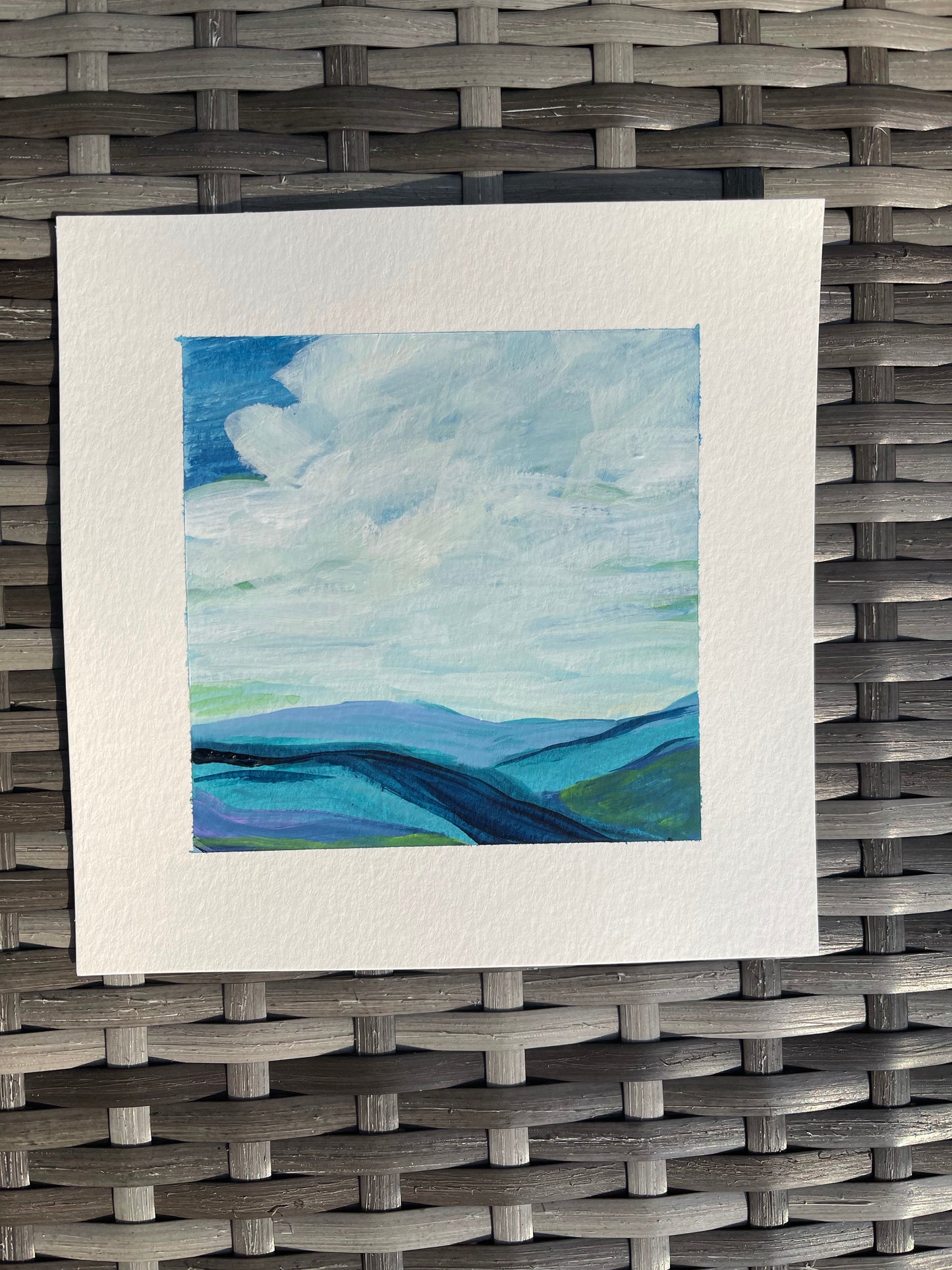 6x6-sally-j-goodrich-the-high-life-blue-ridge-mountains-painting