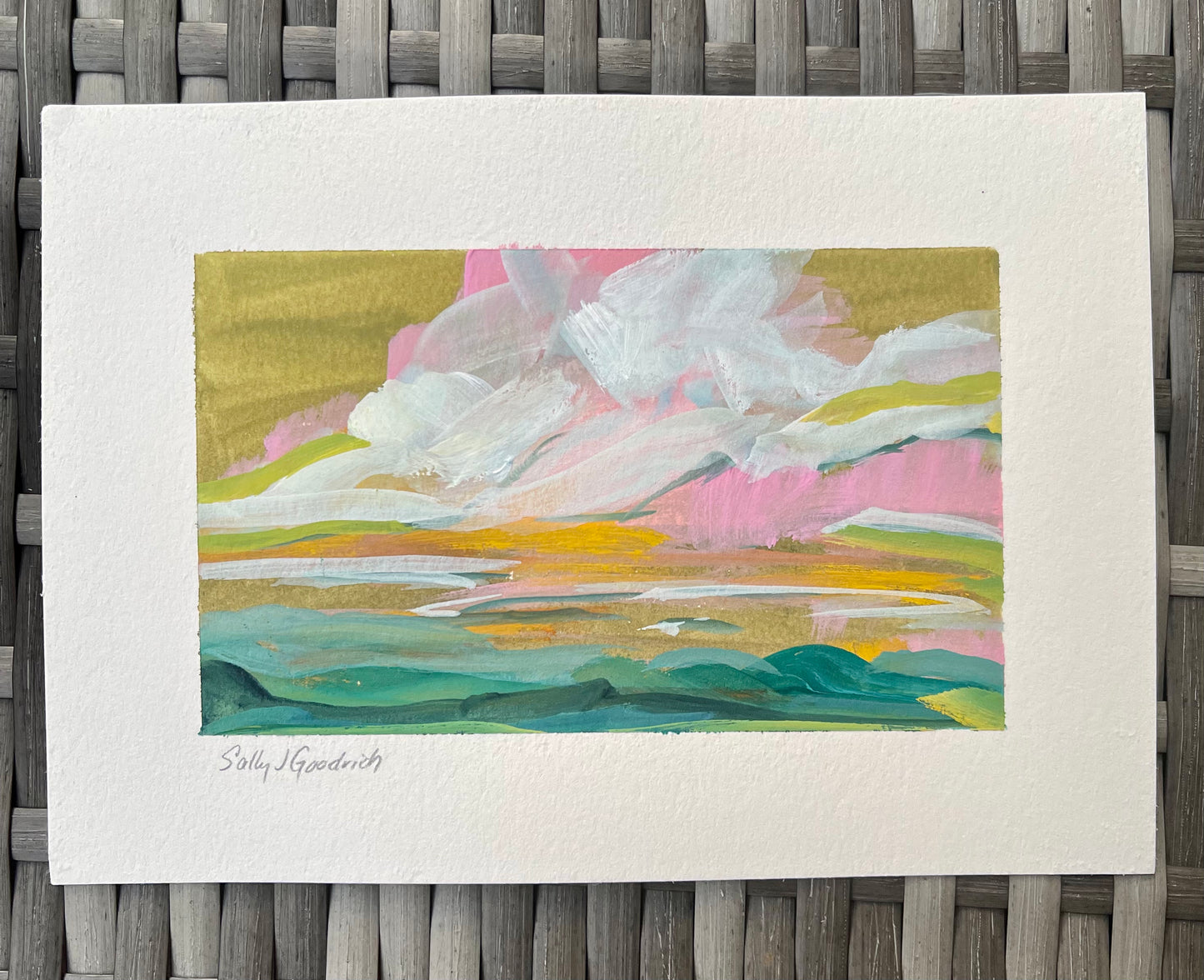 5x7-sally-j-goodrich-alls-well-pink-sky-painting
