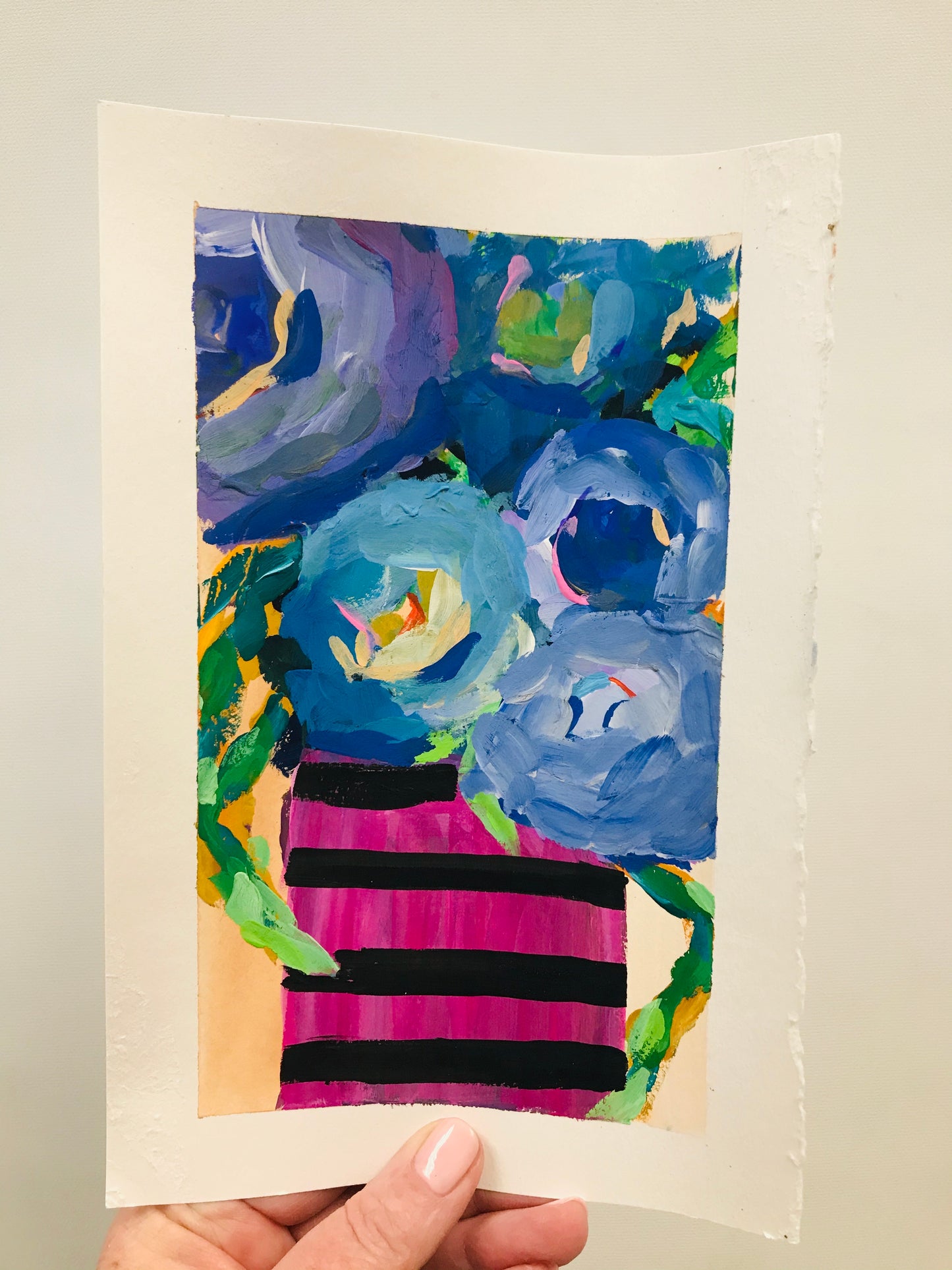 6x9-sally-j-goodrich-best-buds-floral-painting