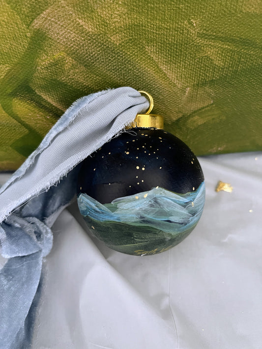 2026 Gold Leaf Ornament