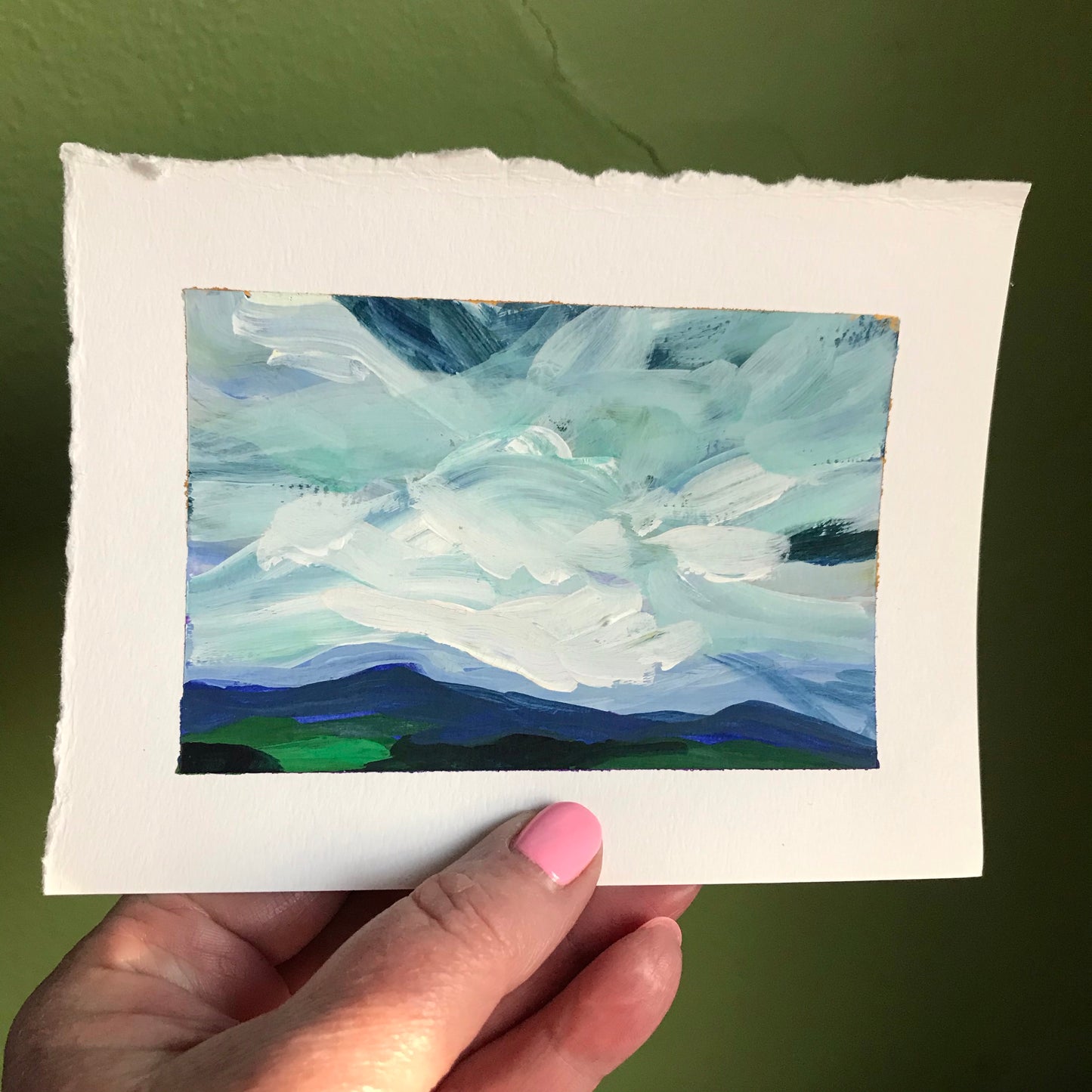 6x4.5-sally-j-goodrich-sight-seeing-blue-ridge-mountains-painting